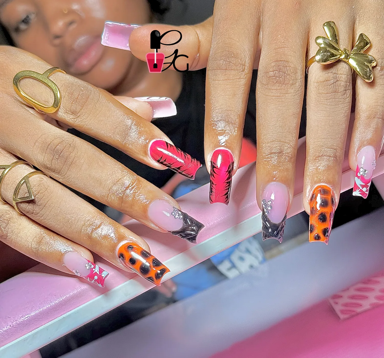 Nail art by Glits & Gaze