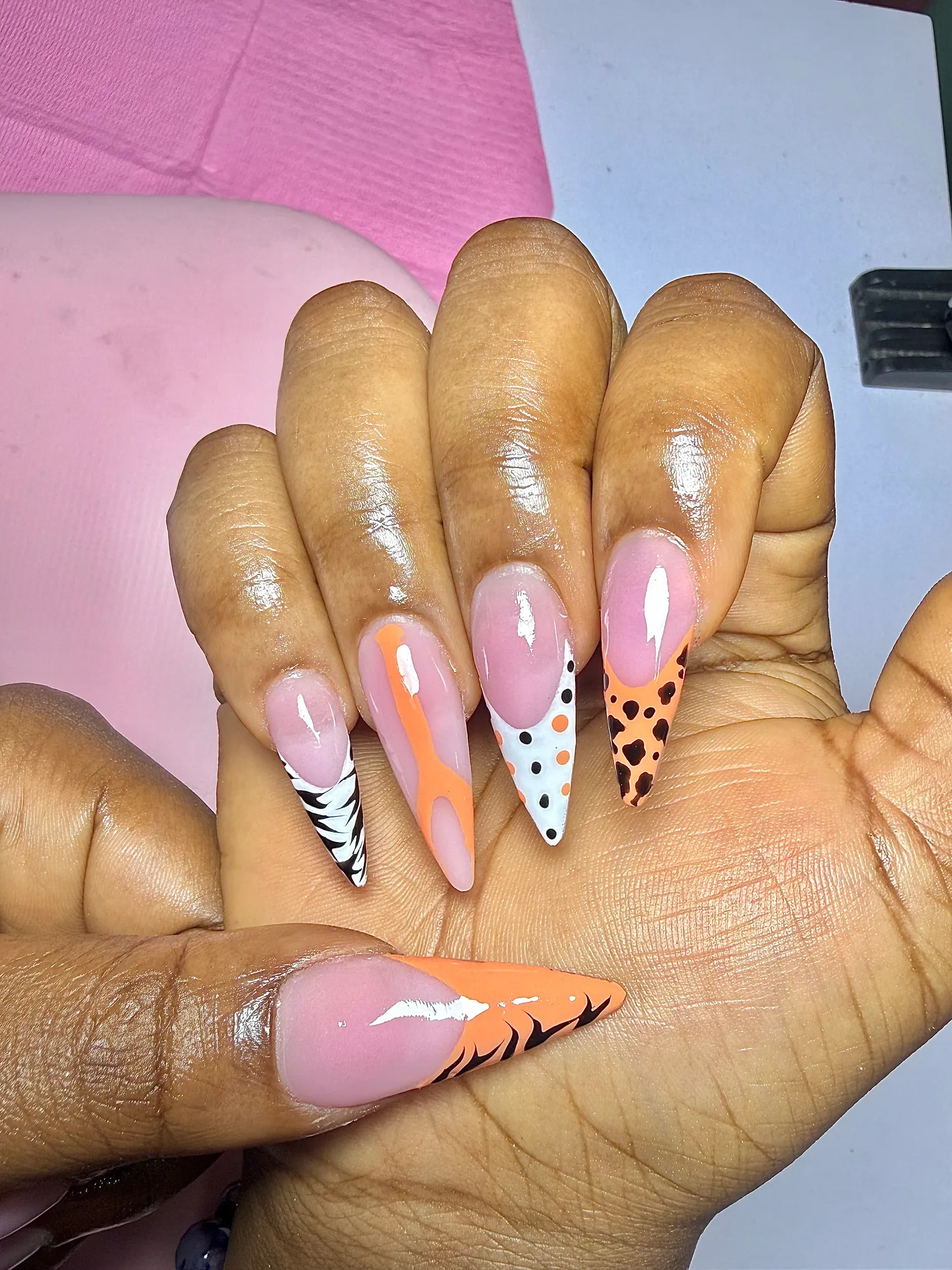 Acrylic set - Long sample