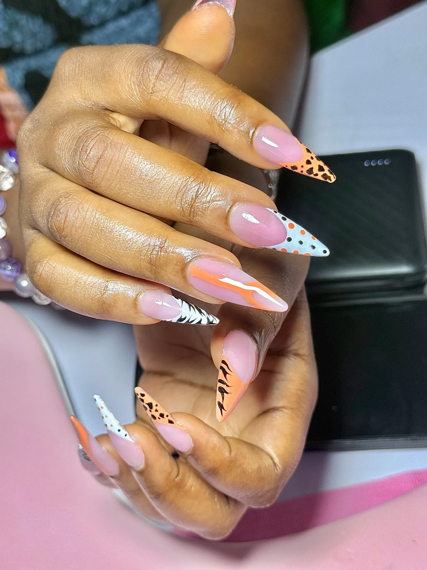 Acrylic set - Long sample
